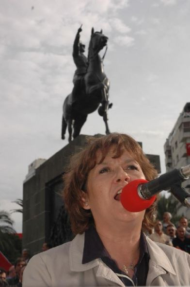 Cumhuriyet yürüyüşüne rekor katılım! - Resim: 2