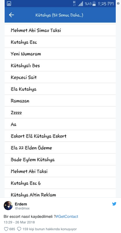 Rehber GetContact sayesinde eskort numarasını telefonda buldu ve... - Resim: 3