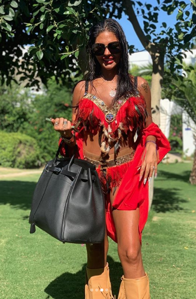 Süreyya Yalçın'ın bikini altı çizme kombini olay! Takipçileri topa tuttu - Resim: 4