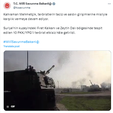 PKK'ya ağır darbe! MSB açıkladı, çok sayıda terörist etkisiz! - Resim: 0