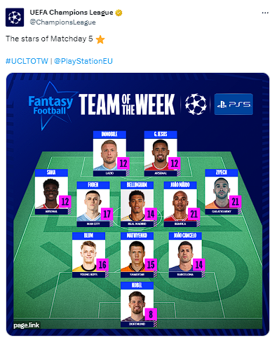 Galatasaraylı Ziyech, Şampiyonlar Ligi'nde haftanın 11'ine seçildi - Resim: 0