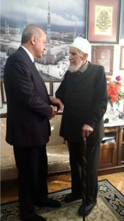 Erdoğan'dan Hafız Abdullah Nazırlı ziyareti - Resim: 1