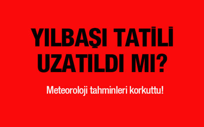 31 Aralık tatil mi yılbaşı tatili son durum