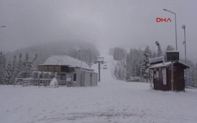 Ilgaz Dağı kayıyor tesisleri boşaltın!..