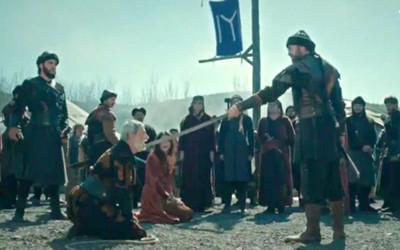 Diriliş Ertuğrul'da infaz sahnesi ekrana kilitledi
