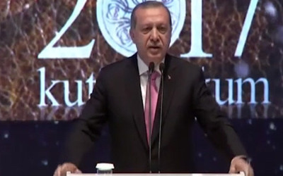 Erdoğan: Zalimlere sesimizi yükselttiğimiz için diktatör diyorlar