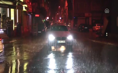 İstanbul'da şiddetli yağış