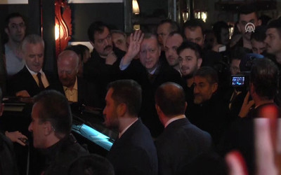 Cumhurbaşkanı Erdoğan ünlü çorbacıda