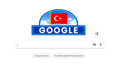 Google'dan 29 Ekim için özel doodle