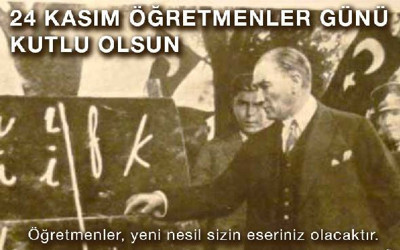 Spor camiasından Öğretmenler Günü mesajları