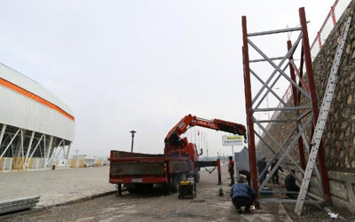 Yeni Malatya Stadyumu çevresine ek merdiven