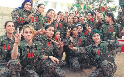 Bu fotoğraftaki kızların hepsi öldürüldü! PKK'nın kirli oyunu...