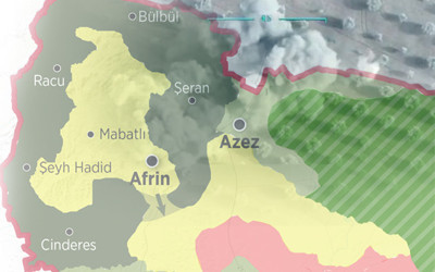 Afrin'de son durum ne? Siviller de PKK'lılar da kaçıyor...