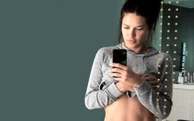 Adriana Lima'dan sınırları zorlayan paylaşım!