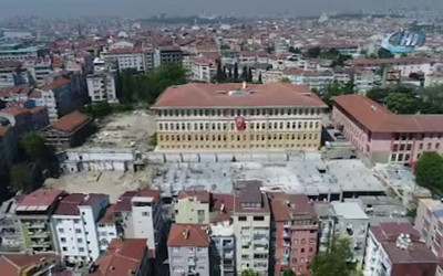 150 yıllık tarihi lise binası restorasyondan sonra ilk kez görüntülendi