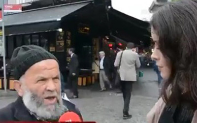 Sokak röportajı 155'lik oldu
