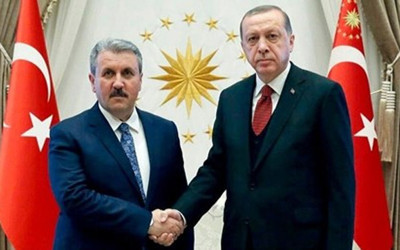 BBP lideri Destici'den Erdoğan'a tebrik