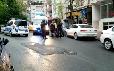 Kağıthane'de sokak ortasında cinayet
