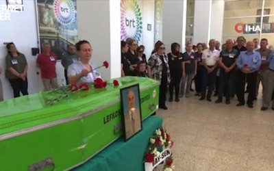 Vefat eden TGRT eski müdürlerinden Berkem için BRT'de tören düzenlendi