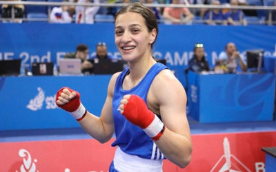 Buse Naz Çakıroğlu, Paris 2024'te yarı finalde! Madalyayı garantiledi