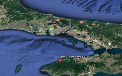 İstanbul'daki şiddetli depremden ilk görüntüler geldi! İstanbullu büyük panik yaşadı