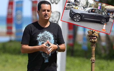 Basını uyarmadan geçemedi Acun Ilıcalı Rolls Royce lüks araçla görüntülendi