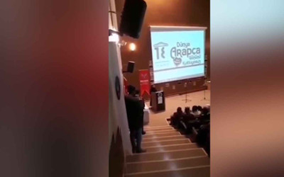 İstiklal Marşı Arapça okundu Kırıkkale Üniversitesi'nde açıklama geldi