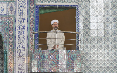 Diyanet İşleri Başkanı Ali Erbaş'tan korona virüs hutbesi : Şükür bizde yok