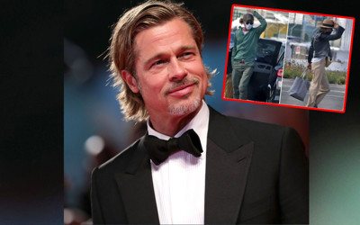 Brad Pitt'in 29 yaş küçük sevgilisi Alman model Nicole Poturalski evli çıktı!