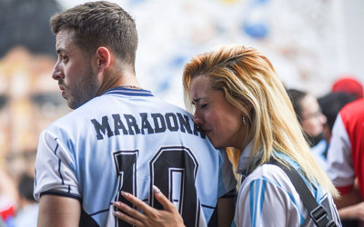 Maradona'nın ölümünde kahreden detay mezar taşına bakın ne yazılacak