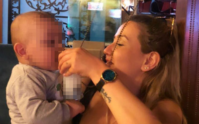 Böyle anne olmaz olsun! Kartal'da 1 buçuk yaşındaki bebeğe alkol içirip paylaştı