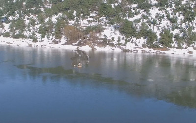 İstanbul’un barajlarında sular çekildi, torba torba çöpler ortaya çıktı