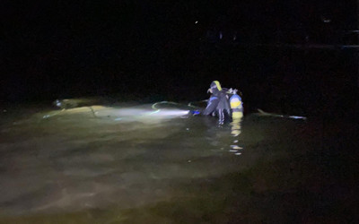 Samsun'da cenaze dönüşü baraj gölüne devrilen otomobildeki 3 kişi öldü