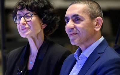 Türk mucitler Uğur Şahin ve Özlem Türeci'ye ödül: Yardım etmek Allah’ın bir lütfu