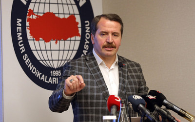 Memur-Sen Genel Başkanı Ali Yalçın sözleşmeli kamu personelinin kadroya alınmasını istedi