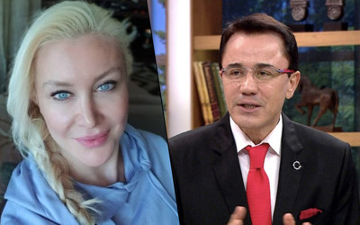 Ender Saraç'ın eşi korumayı o halde görünce tepki gösterdi! Birbirine girdiler