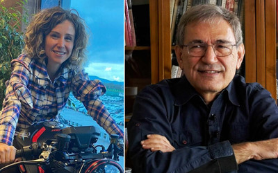 Orhan Pamuk evlendi eşi Aslı Akyavaş kimdir ne iş yapıyor meğer hamileymiş