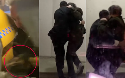 Nejat İşler'in utanç gecesi zil zurna sarhoş olan Nejat İşler yerlerde süründü hali rezildi