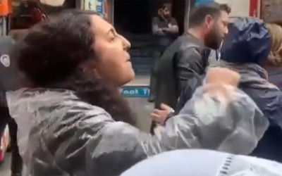 HDP'nin İstanbul'daki skandal yürüyüşü! PKK elebaşı Abdullah Öcalan'a özgürlük istedi!
