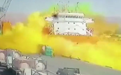 Ürdün'de zehirli gaz tankı devrildi! Onlarca kişi öldü ve yaralandı işte o dehşet anları