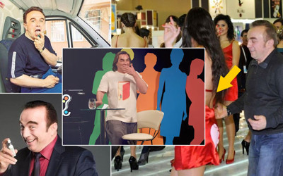 Dekolteyle gezen lafa katlanır diyen fıs fıs İsmail'in mini etekli kız fotoğrafları ifşa oldu