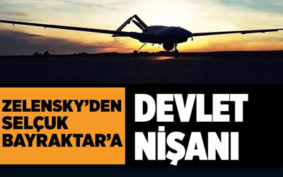 Ukrayna’dan BAYKAR'a ziyaret! Zelenski'den Selçuk Bayraktar'a devlet nişanı