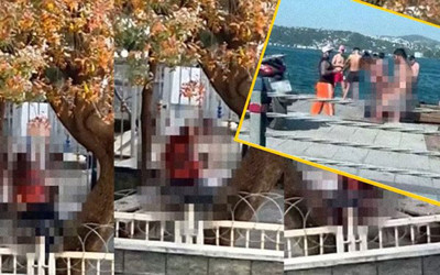 Pendik'te iğrenç anlar! Parkta cinsel ilişkiye girdiler! Bebek sahili rezaleti gibi...