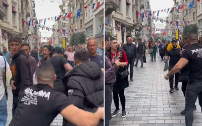 İstiklal Caddesi'nde bombalı paket şakası! 6 şehit üzerinden Tiktok rezaleti