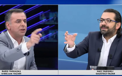Barış Yarkadaş ile Hacı Yakışıklı canlı yayında fena kapıştı 20 bin lira alan yoksul mu şimdi?