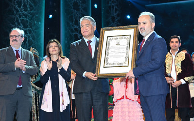 Türk kültür sancağında nöbet değişimi; Bursa'dan Şuşa'ya geçti