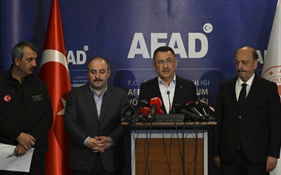 Fuat Oktay ve Bakanlardan afet bölgesinde yürütülen çalışmalarla ilgili açıklama