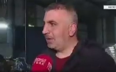 MHP Hatay Milletvekili Lütfü Kaşıkçı canlı yayında depremden böyle kaçtı