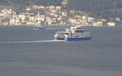 Deniz ulaşımına olumsuz hava engeli! Tüm feribot seferleri iptal edildi