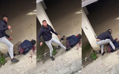 Cezaevinden çıktı sokak ortasında dehşet saçtı! Defalarca yaraladığı adamın kulağına bıçak sapladı